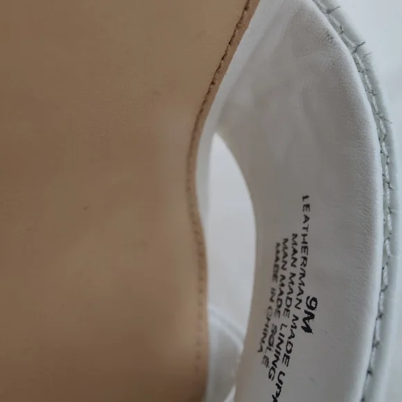 Gianni Bini white wedges Size 9 - Picture 12 of 16